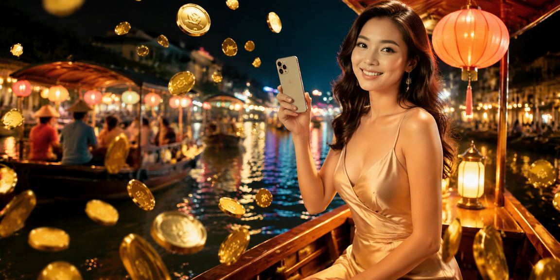 Người dùng tại Huế truy cập nền tảng casino trực tuyến ron92 trên điện thoại di động vào buổi tối